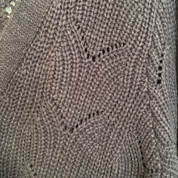 Old Navy gray slouchy cardigan - Picture 3 of 4